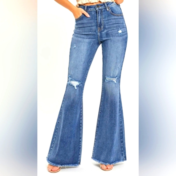 NEW RISEN JEANS - Picture 1 of 13